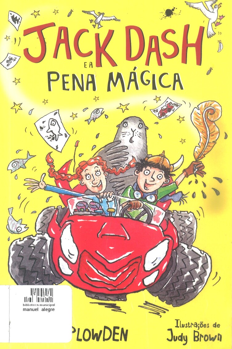 Jack Dash e a pena mágica, de Sophie Plowden