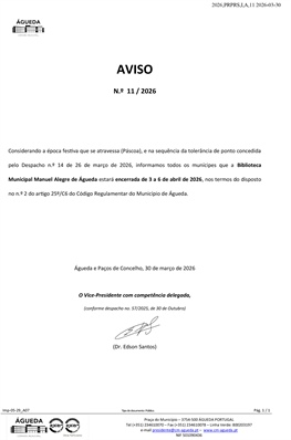 Tolerância de ponto na celebração da Páscoa 2026