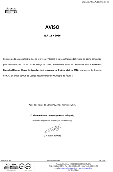 Tolerância de ponto na celebração da Páscoa 2026